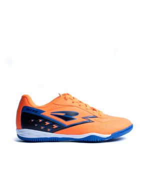 Chuteira Futsal Infantil Dray Topfly Laranja/Preto