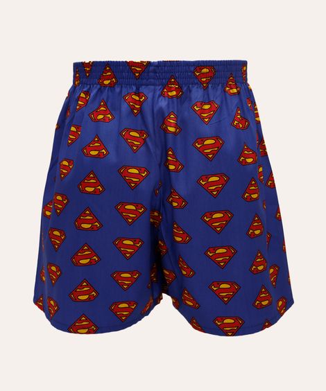 cueca samba canção de algodão azul