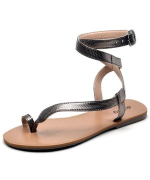 Rasteira Feminina DUBUY 2033FG Cinza