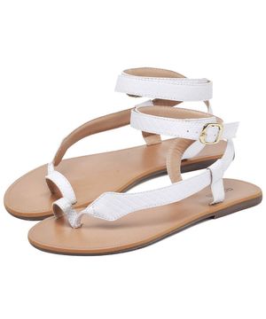 Rasteira Feminina DUBUY 2033FG Branco