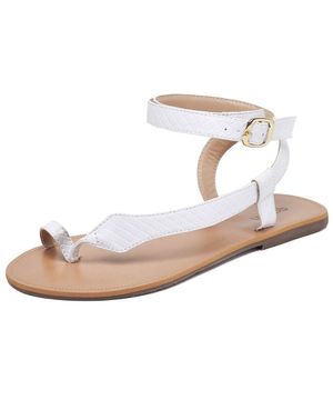 Rasteira Feminina DUBUY 2033FG Branco