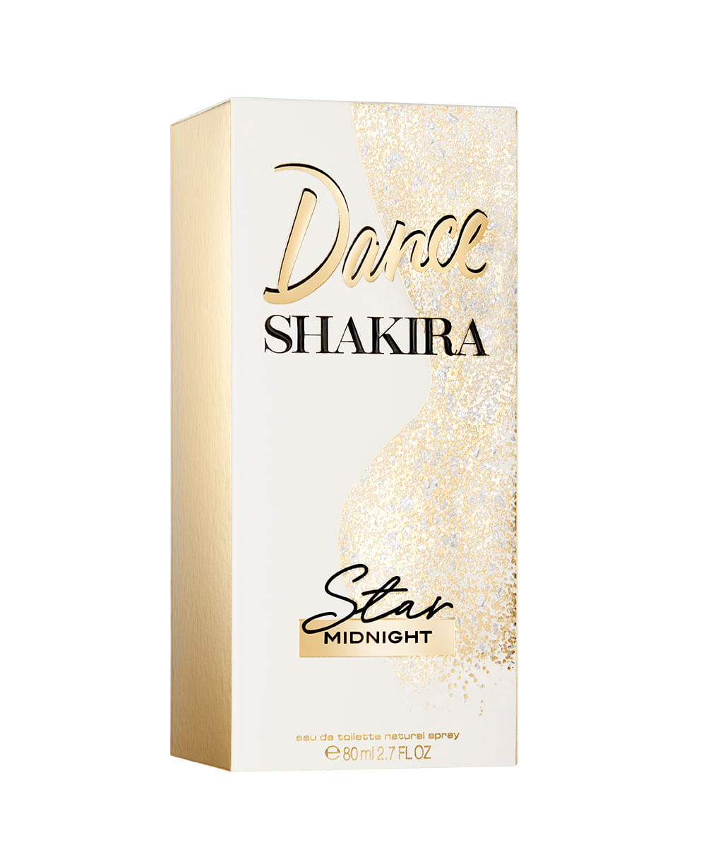 shakira dance star midnight eau de toilette 80ml