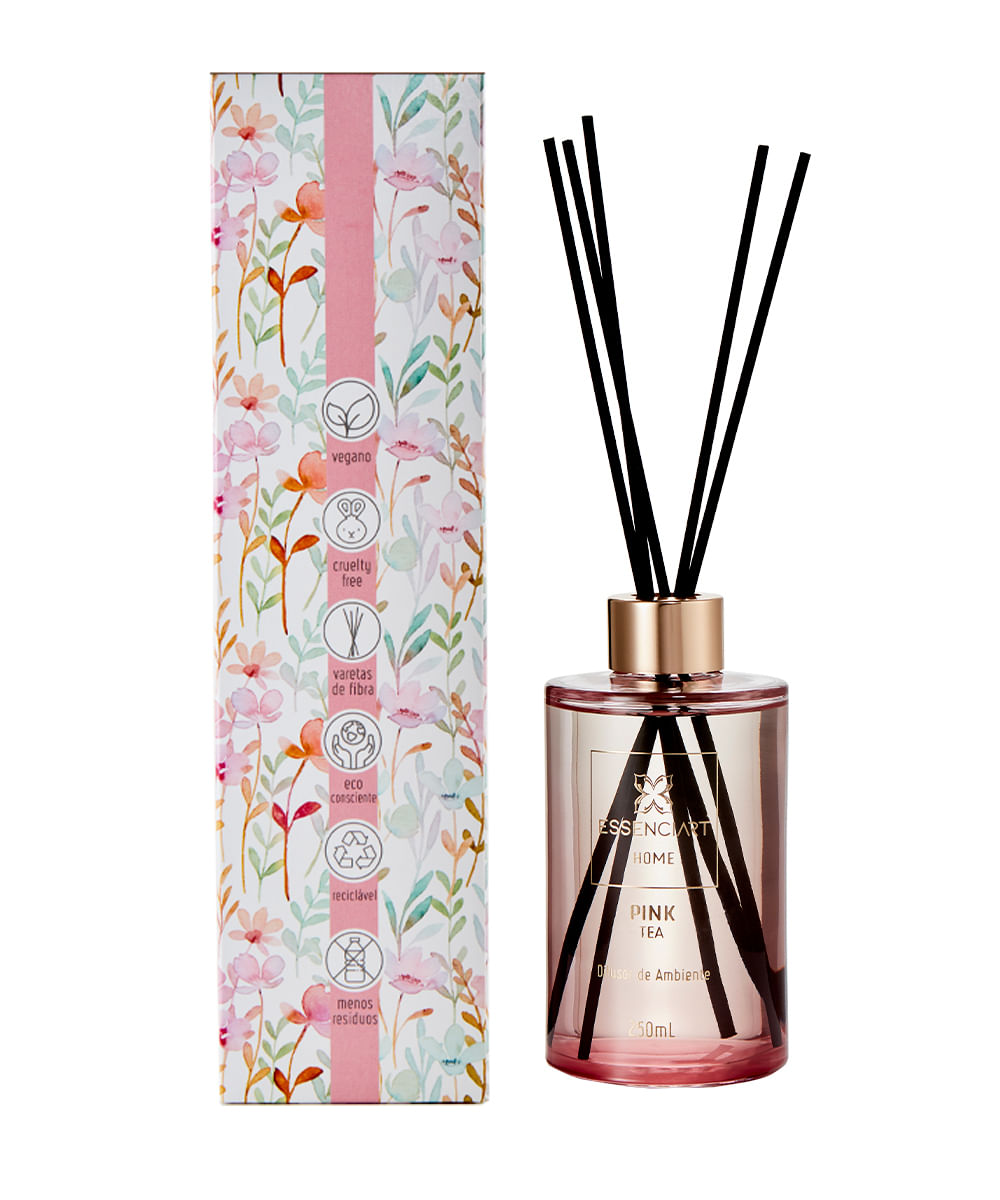 essenciart home difusor pink tea 250ml
