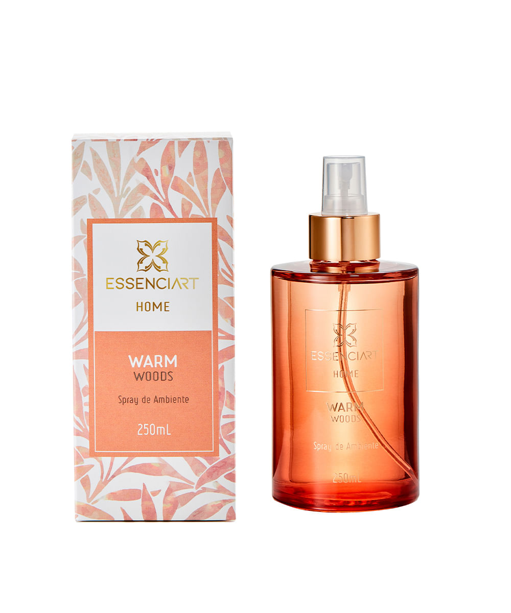 essenciart home spray warm wood 250ml