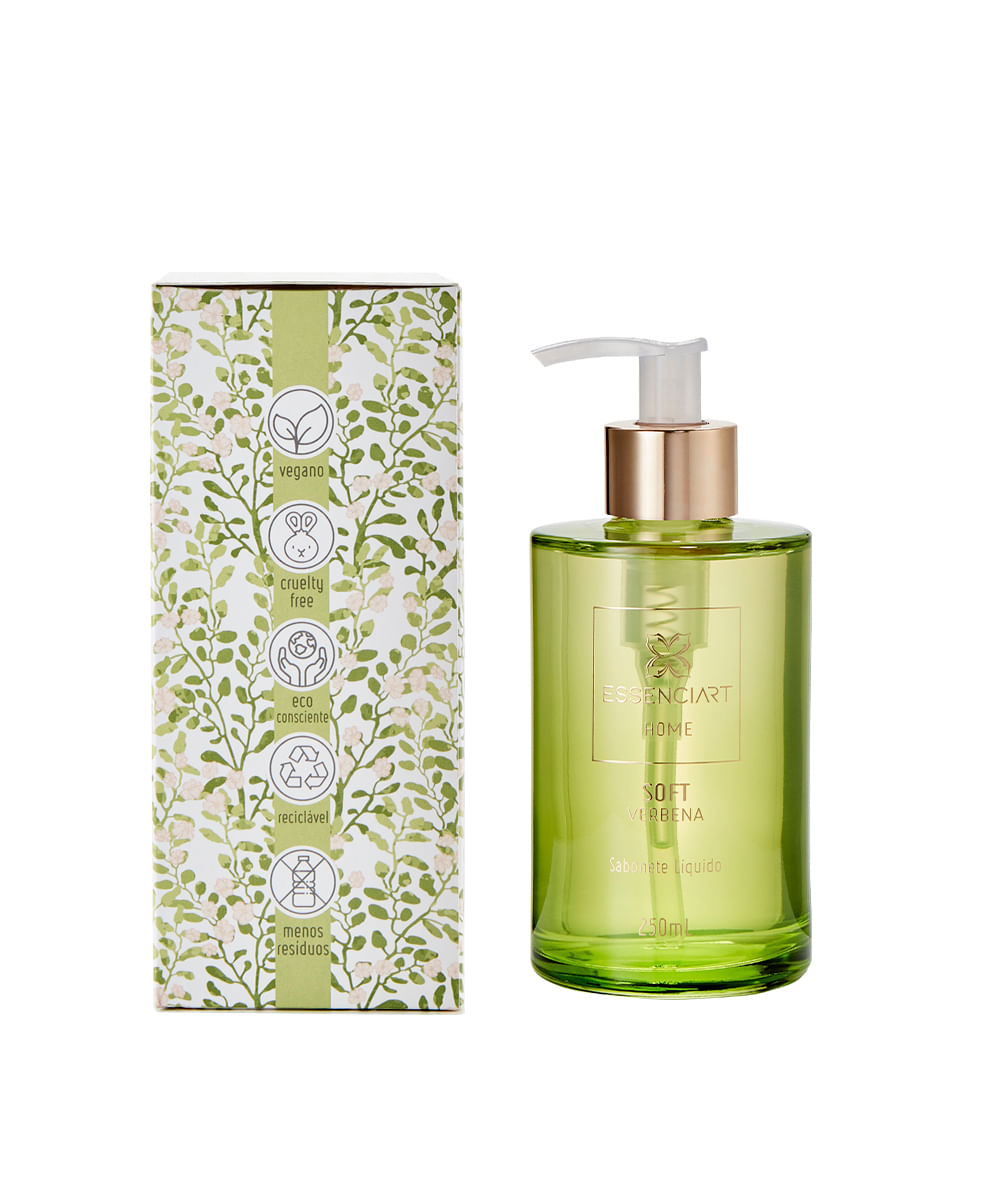 essenciart home sabonete líquido soft verbena 250ml