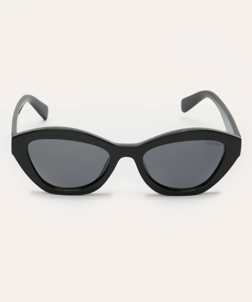 óculos de sol gatinho triton preto