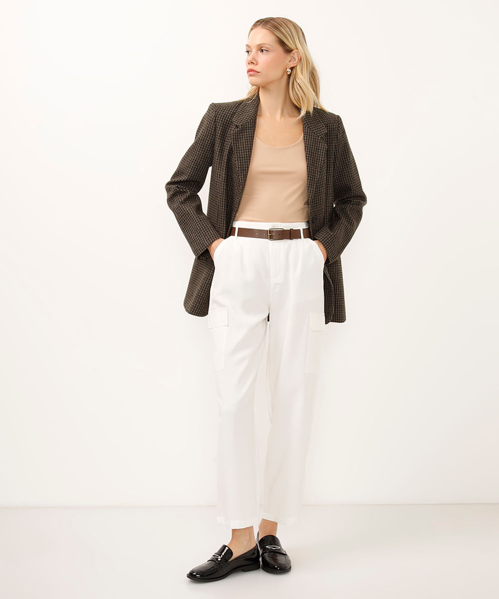 regata básica decote redondo bege