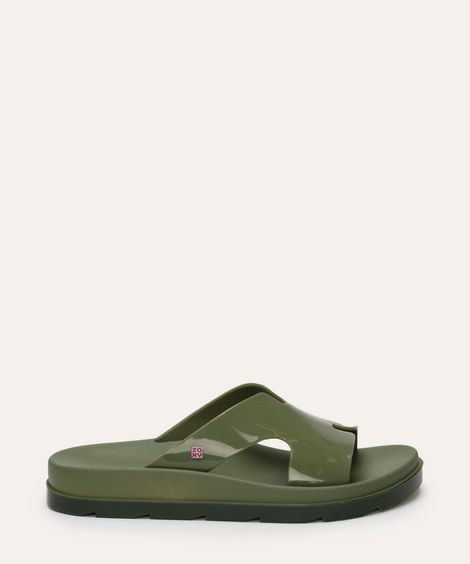 chinelo slide zaxy verde