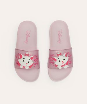 chinelo slide infantil marie rosa