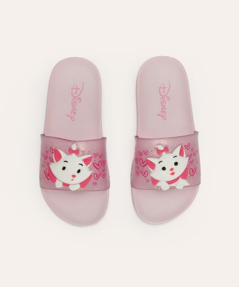chinelo slide infantil marie rosa