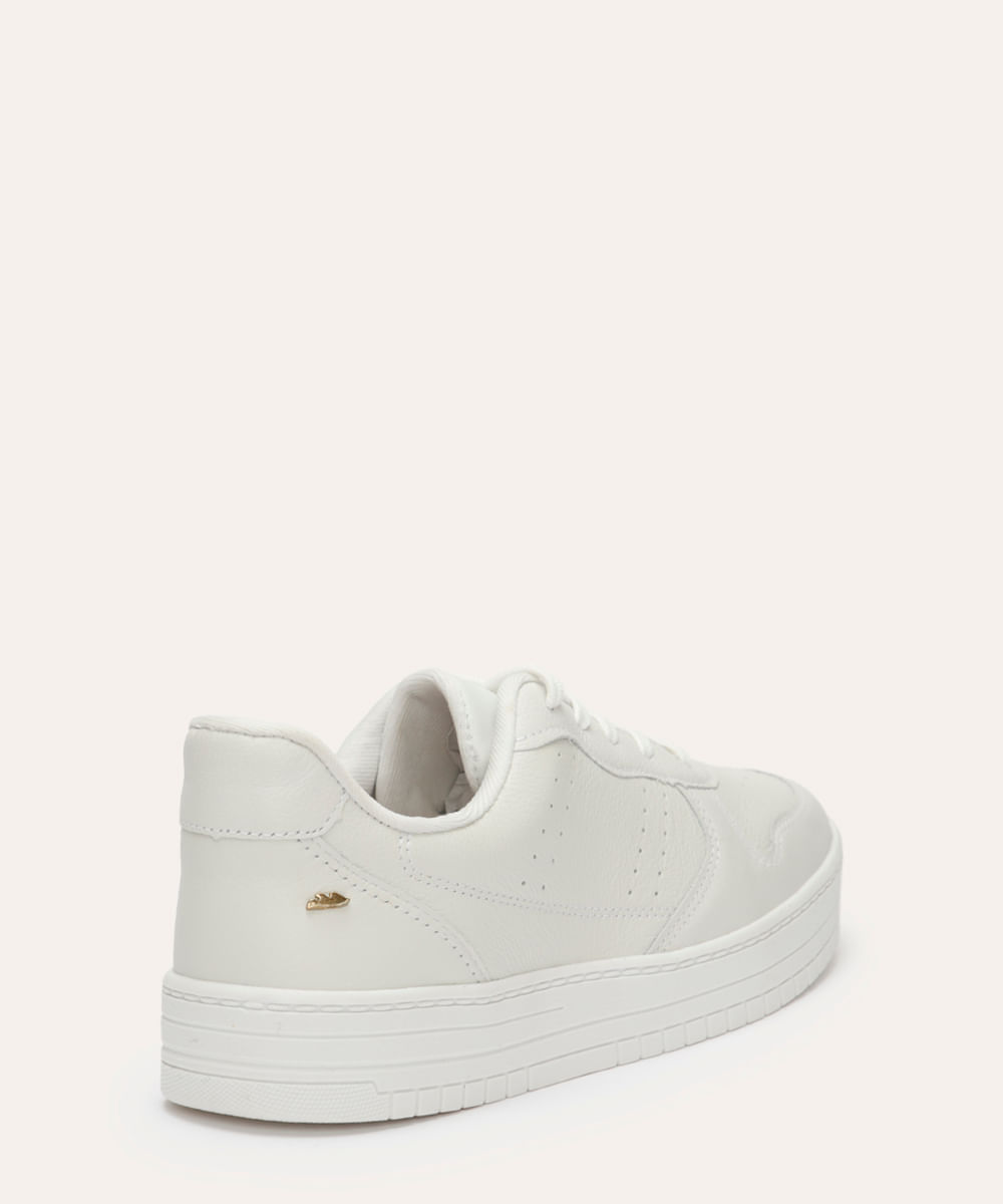 tênis casual dakota com recortes  branco