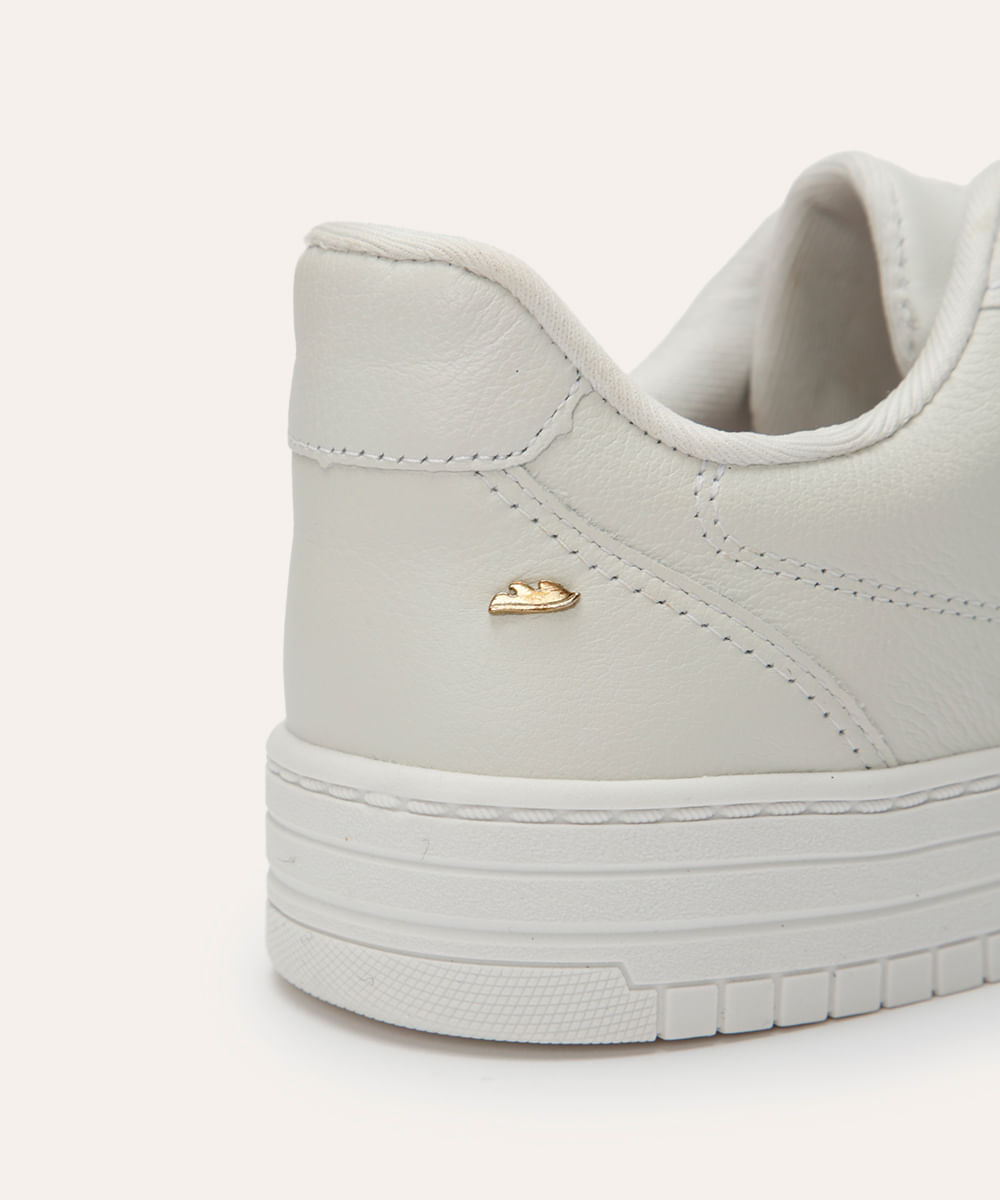 tênis casual dakota com recortes  branco