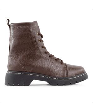 Bota Coturno Usaflex Salto Plataforma Feminino