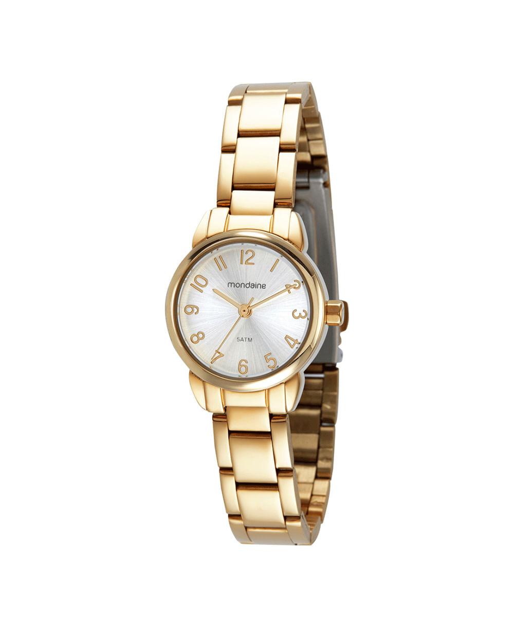 Kit Relógio Analógico Mondaine 9613LPMVDE1KZ  dourado