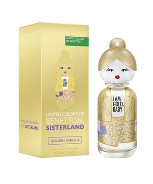 Golden Vanilla Benetton Sisterland Perfume Feminino Eau de Parfum