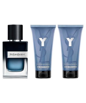 Y Yves Saint Laurent Coffret - Perfume EDP + Gel de Banho + Creme Pós Barba Masculino