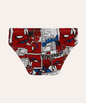 kit de 7 cuecas infantil homem aranha colorido