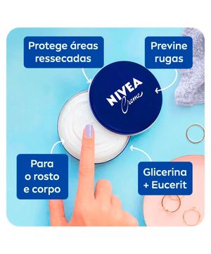 NIVEA Kit – Hidratante Facial Gel Fresh 100g + Creme Hidratante Lata 29g