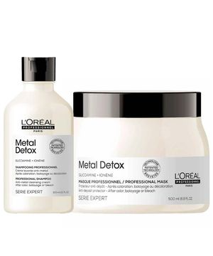 L'Oréal Professionnel Metal Detox Kit Shampoo + Máscara