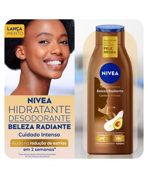 NIVEA Beleza Radiante Kit com 3 Hidratantes Desodorantes Corporais