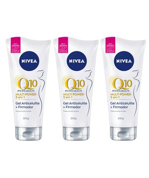 NIVEA Bye Bye Celulite Kit com 3 unidades - Gel Corporal