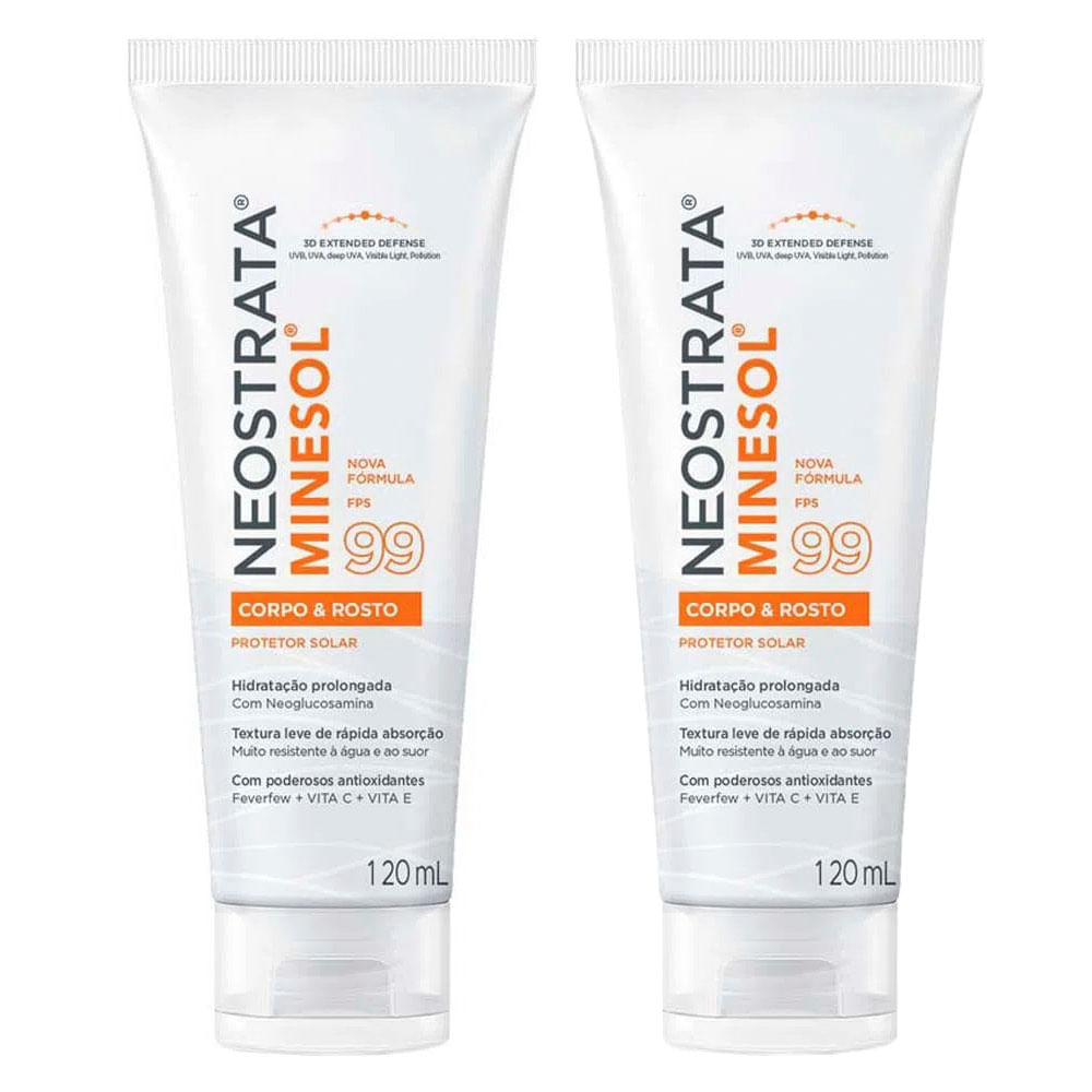 Neostrata Minesol Corpo & Rosto Kit com 2 Protetores Solares