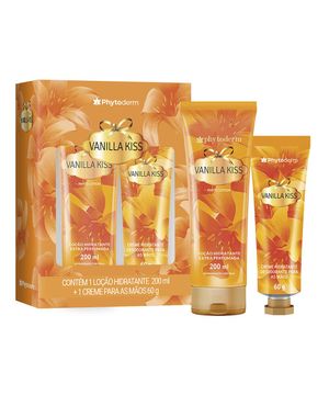 Phytoderm Kit - Vanilla Kiss Loção Hidratante 200ml + Creme para as Mãos 60g