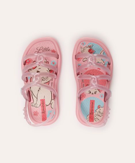 sandália infantil ipanema marie rosa