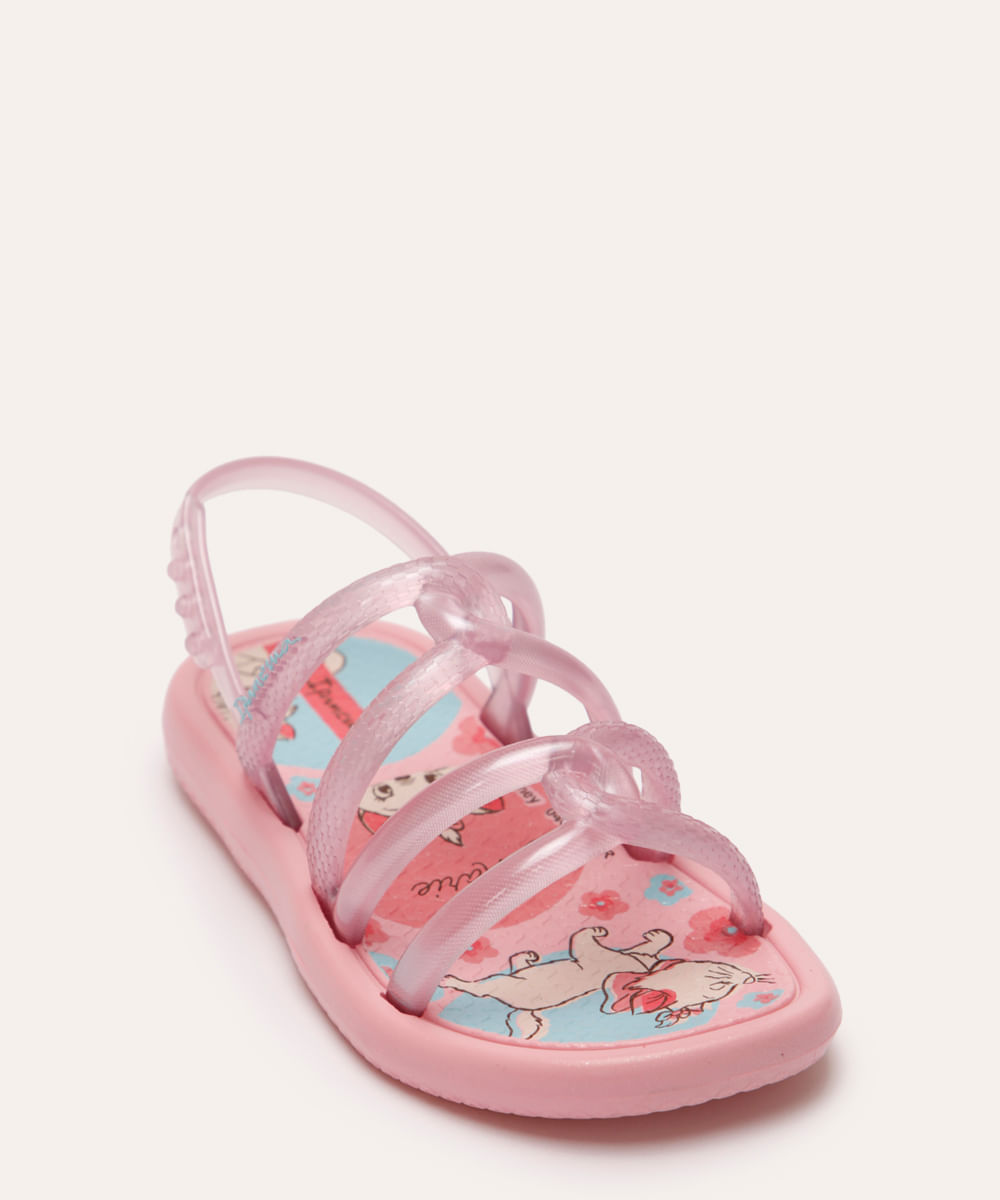 sandália infantil ipanema marie rosa