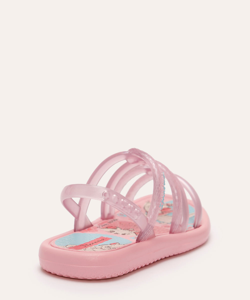 sandália infantil ipanema marie rosa