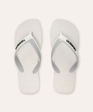 chinelo havaianas dual branco