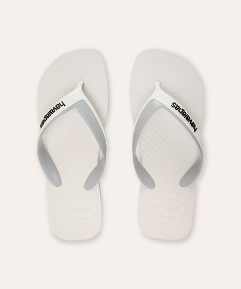 chinelo havaianas dual branco