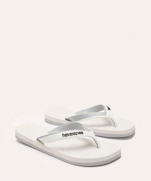 chinelo havaianas dual branco