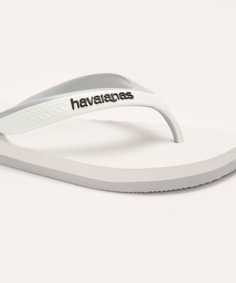 chinelo havaianas dual branco