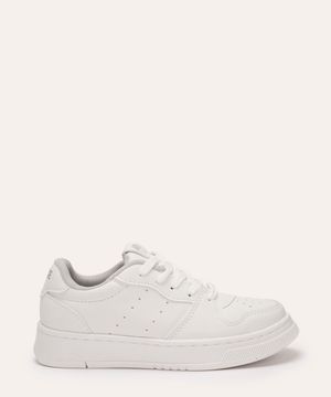 tênis casual infantil ace branco