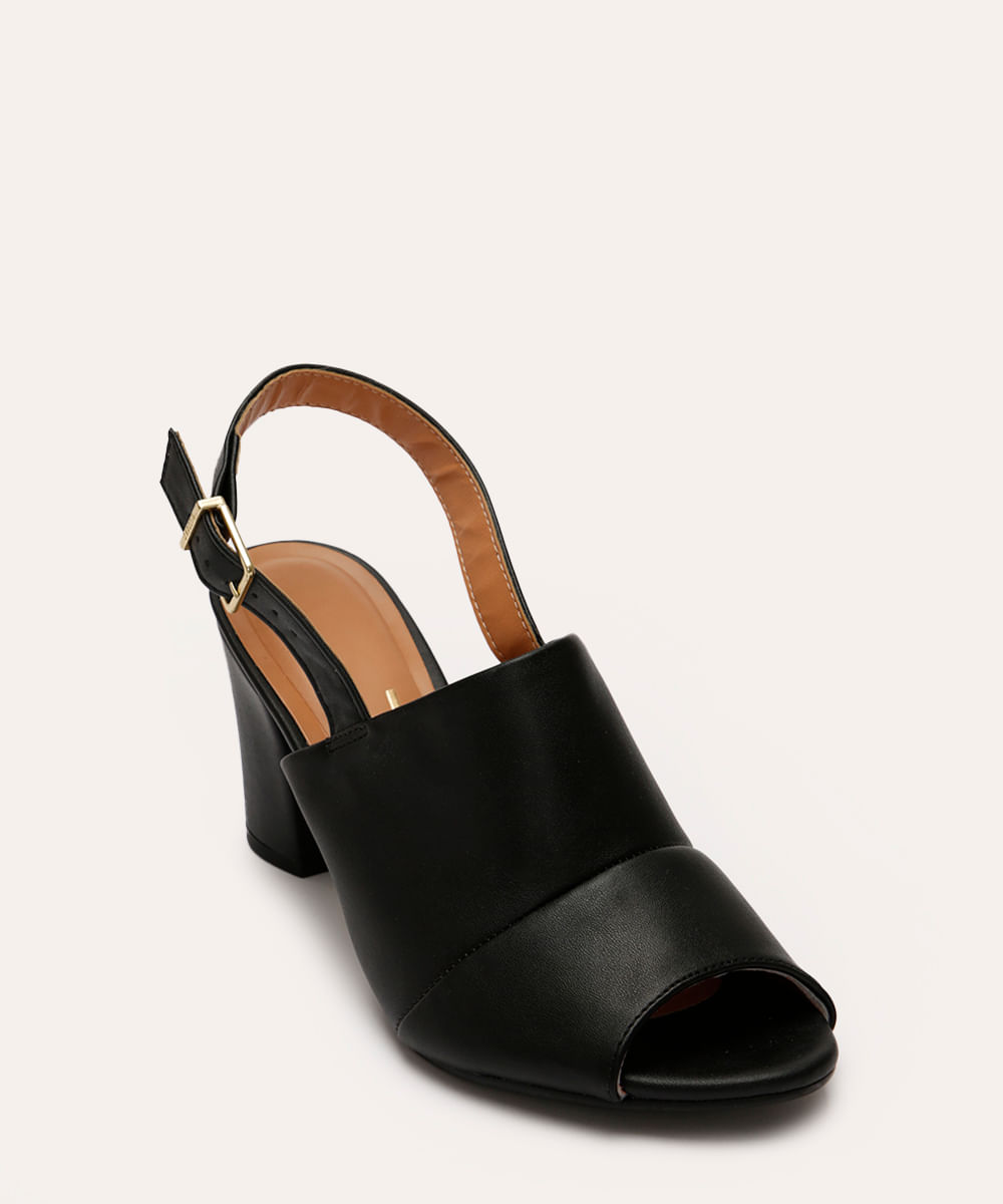 sandália ankle boot vizzano preto