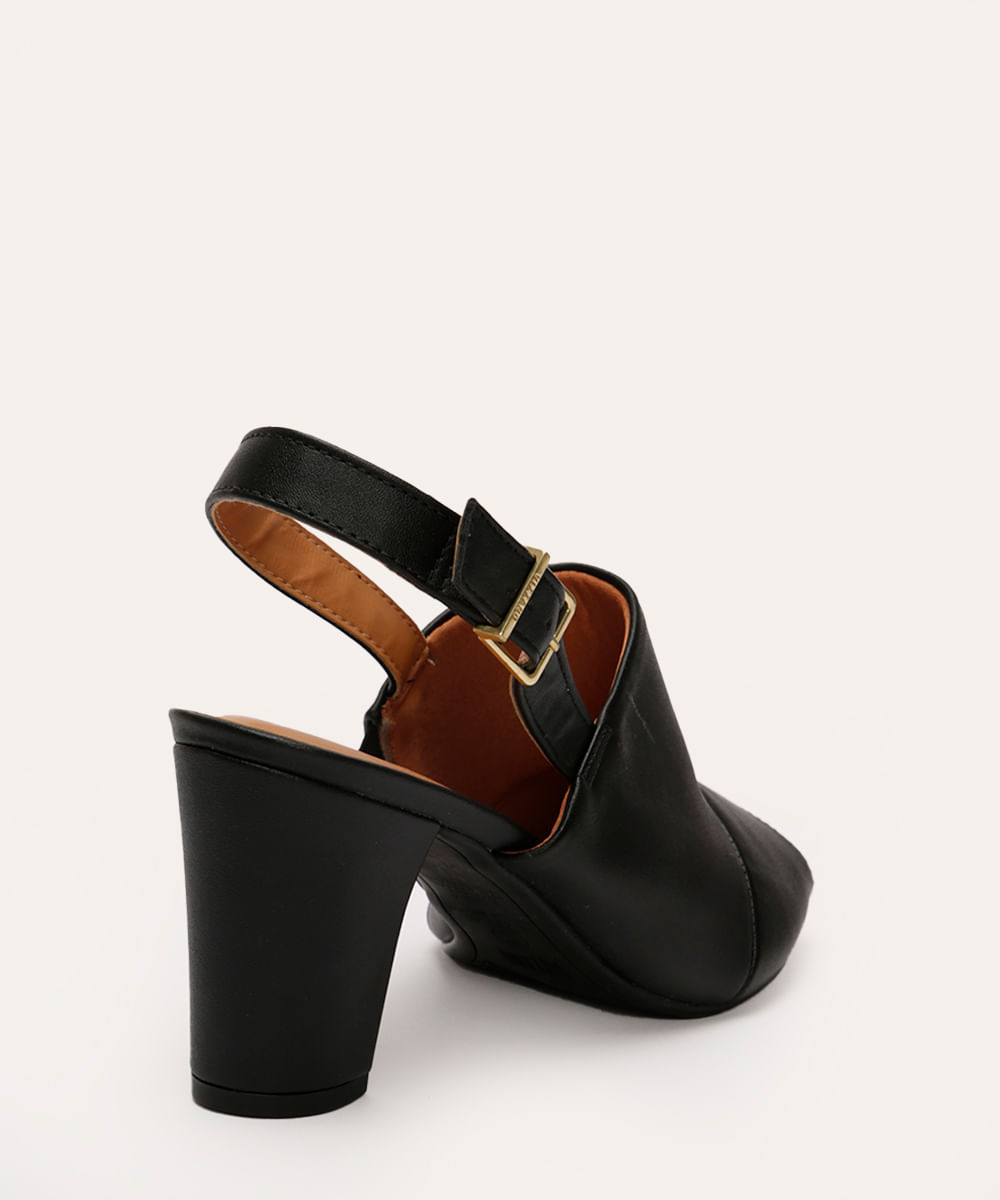 sandália ankle boot vizzano preto