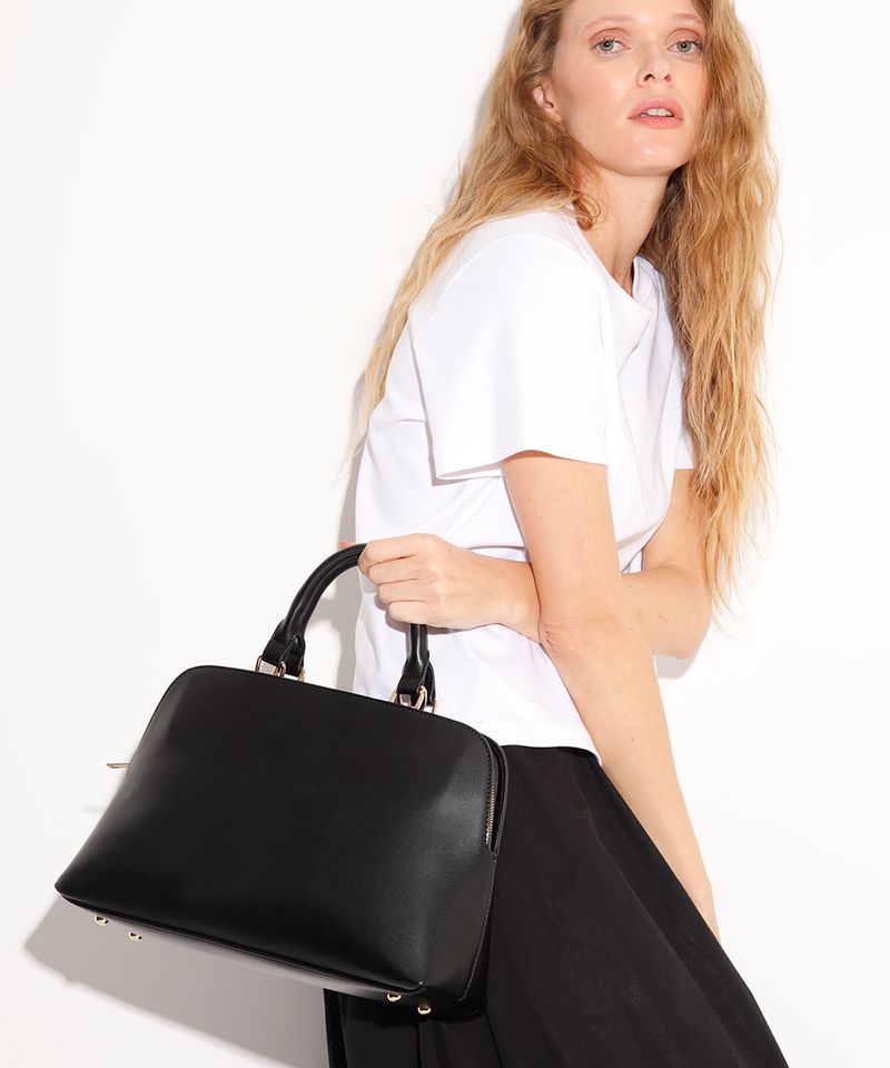 Bolsa preta, da C&A