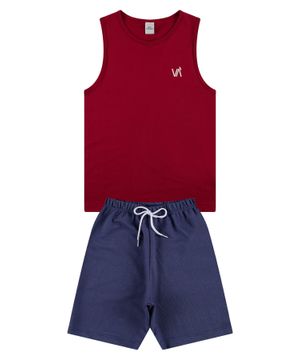 Conjunto Regata Infantil Vida Costeira Bordo