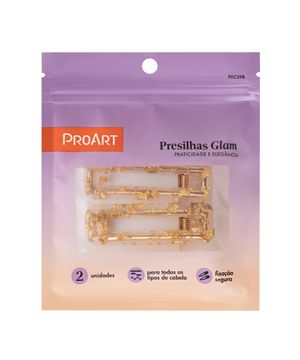 presilhas proart glam dourado