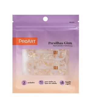 presilhas proart glam branco