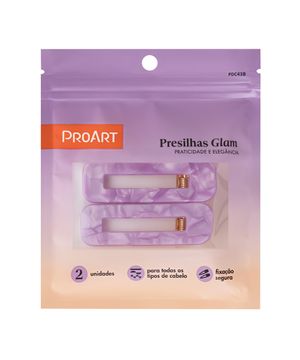 presilhas proart glam lilás