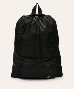 mochila saco com bolso esportiva ace preta