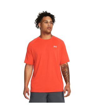 Camiseta de Treino Masculina Under Armour Tech Reflective Laranja