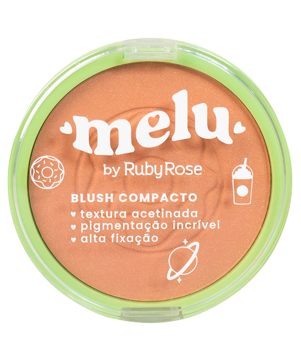 blush compacto melu caramel