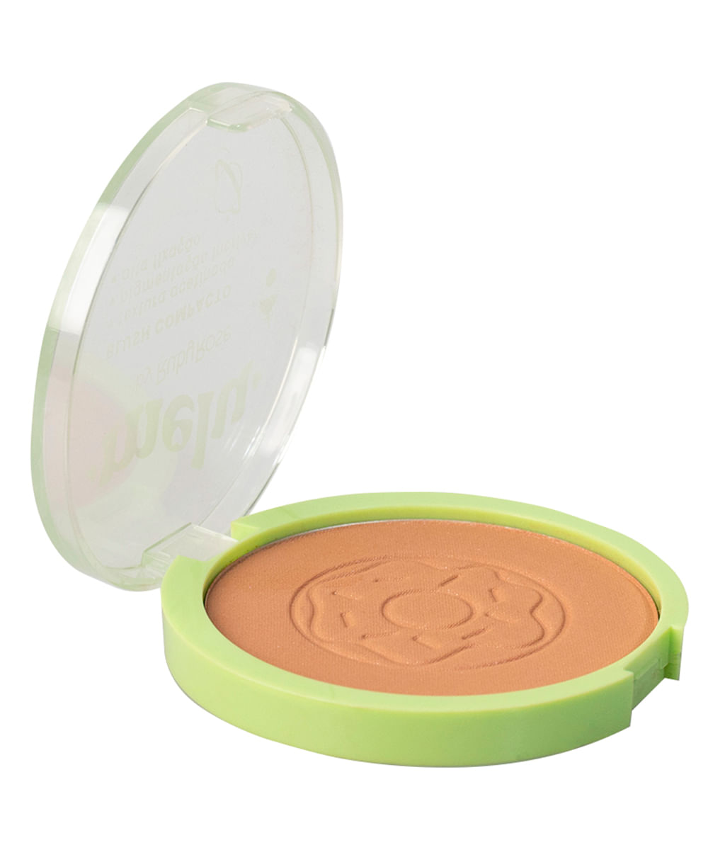 blush compacto melu caramel