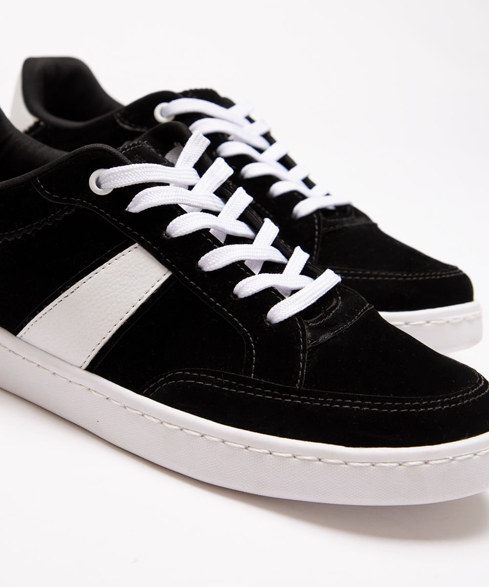tênis casual ace preto