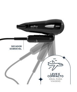 Secador de Cabelos Britânia 1200W Bivolt BSC1200