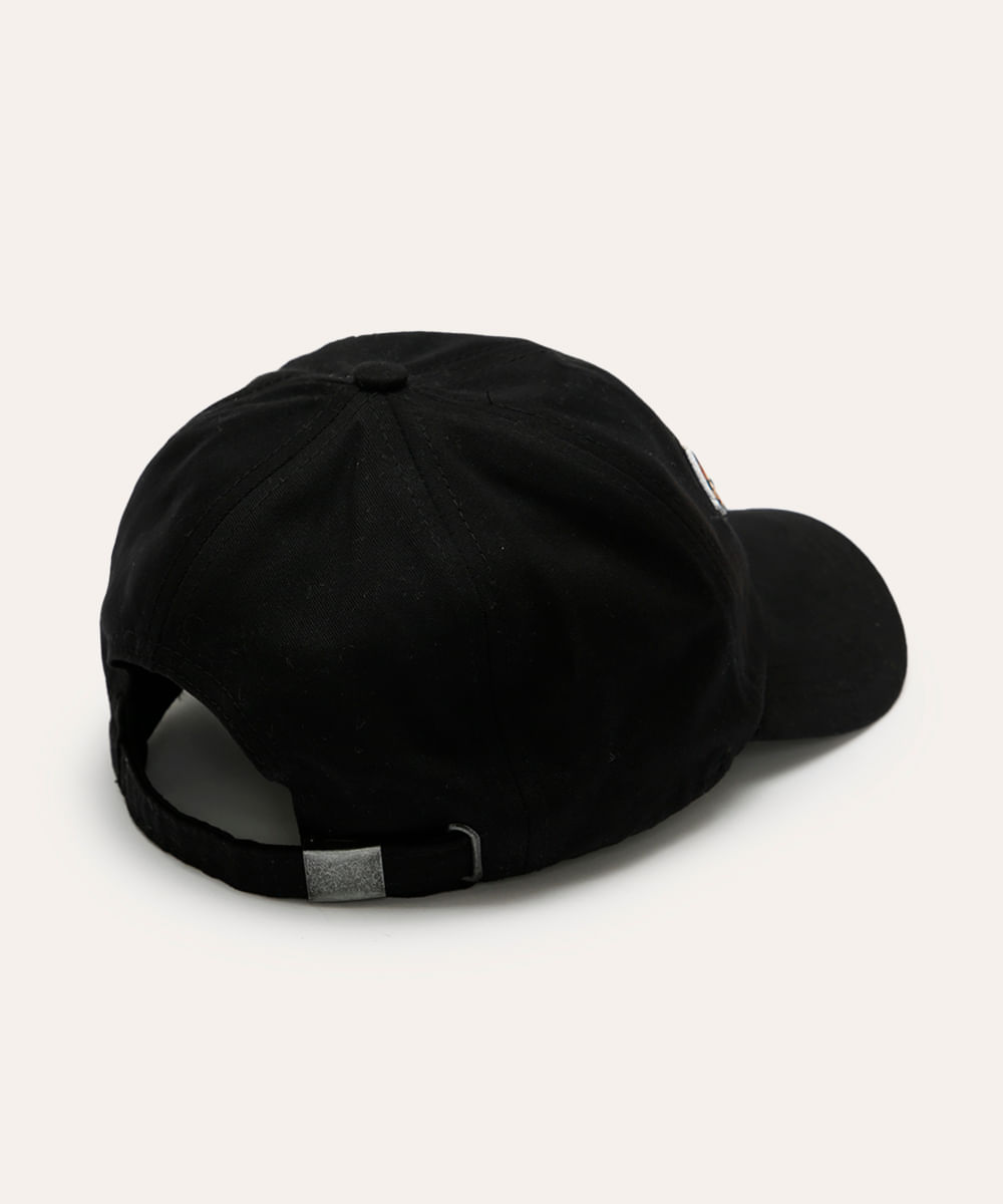 boné aba curva rock in rio oncinha preto