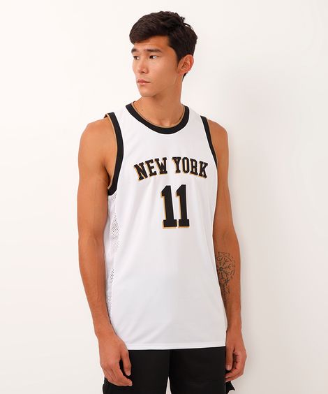 regata basquete new york esportiva branca
